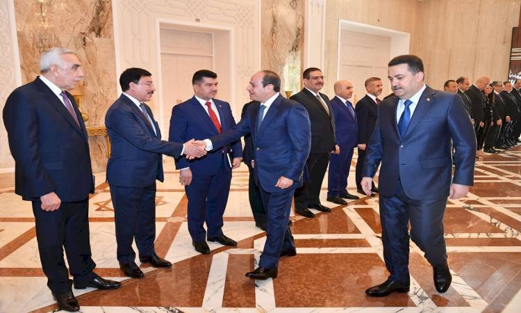 أسرار زيارة رئيس الوزراء العراقى للقاهرة ولقاءه بالرئيس السيسى.
