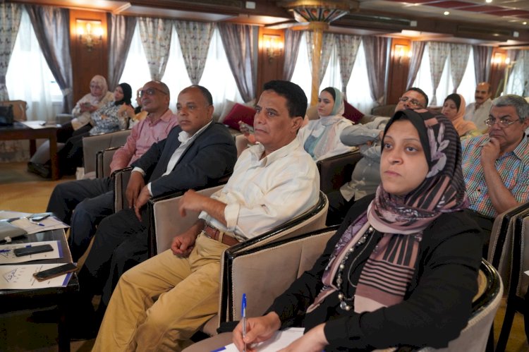 جامعة سوهاج تشارك فى اللقاء الحواري للبيت العربي لتعليم الكبار والتنمية