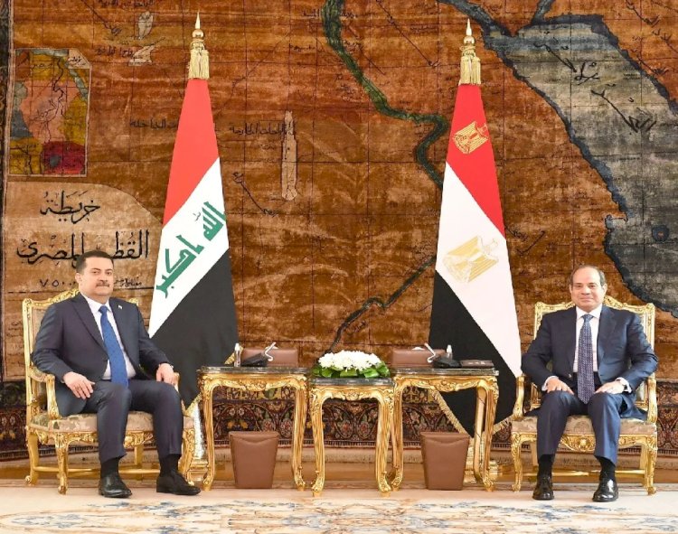 إيمان بدر تكتب:أسرار زيارة رئيس الوزراء العراقى للقاهرة ولقاءه بالرئيس السيسى