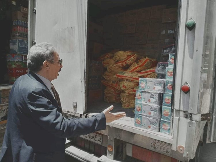 حملات مكثفة لتموين المنيا لضبط الاسواق