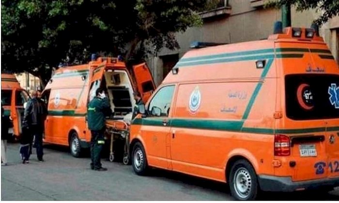 «بينهم 3 أطفال».. إصابة 8 فى حادث تصادم سيارتين بصحراوى المنيا