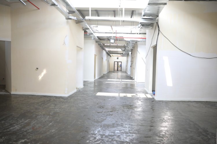 محافظ بني سويف يتفقد التشطيبات النهائية  لمشروع إعادة إنشاء معرض شباب مصر