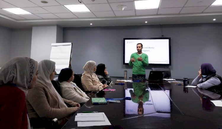 مستشفى 57357 تدرب طلبة "الطب والأسنان والصيدلة والتمريض والعلوم" على تطبيق الجودة