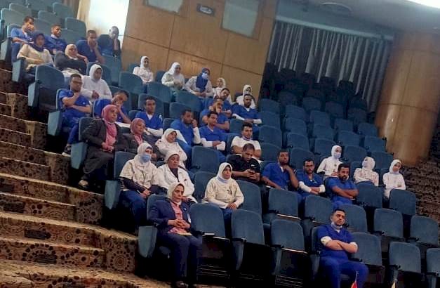 مستشفى 57357 تدرب طلبة "الطب والأسنان والصيدلة والتمريض والعلوم" على تطبيق الجودة