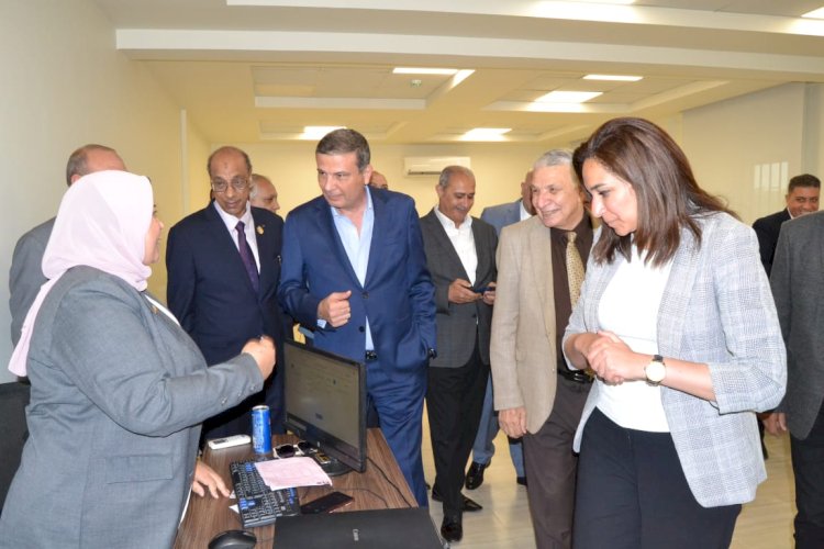 البنك الزراعى المصرى يفتتح فرع  ايتاي البارود بالبحيرة بعد الانتهاء من تطويره