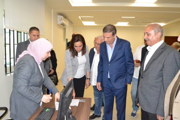 البنك الزراعى المصرى يفتتح فرع  ايتاي البارود بالبحيرة بعد الانتهاء من تطويره