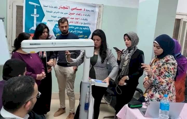 لأول مرة.. وصول جهاز ليزر علاجي بقسم العلاج الطبيعى بعيادة المتوطنة بسوهاج