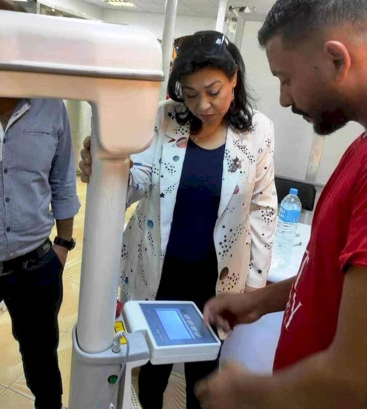 لأول مرة.. وصول جهاز ليزر علاجي بقسم العلاج الطبيعى بعيادة المتوطنة بسوهاج