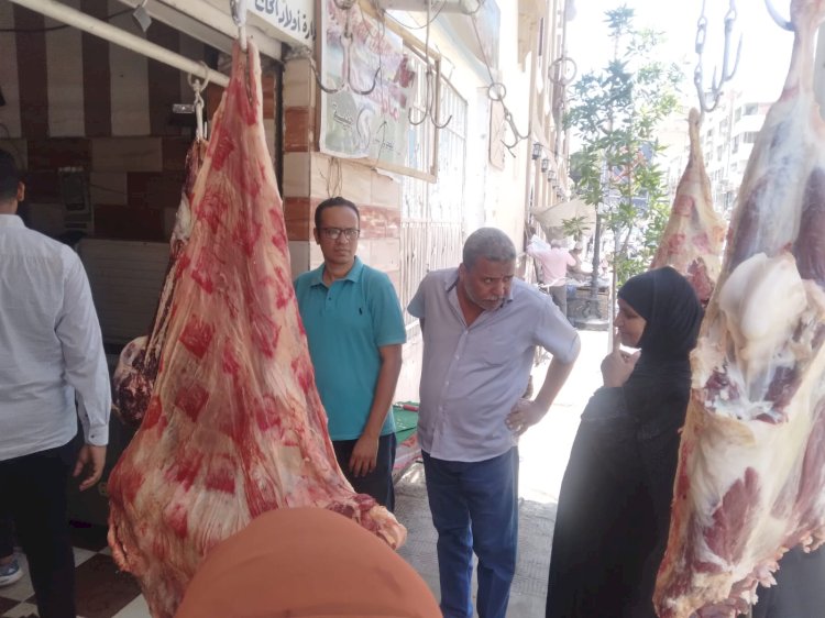 بيطري قنا يحارب اللحوم الفاسدة  قبل عيد الأضحى المبارك 