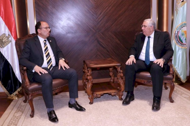 وزير الزراعة يبحث مع رئيس جامعة حلوان التعاون في مجال البحوث العلمية الزراعية التطبيقية