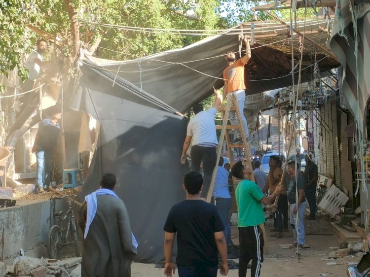 تحرير 320 مخالفة خلال حملة مكبرة لإزالة الاشغالات بشوارع ملوى جنوب المنيا