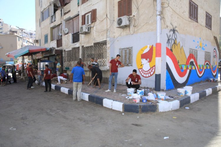 بالصور جولة علي ارض الواقع لتفقد تطوير وتجميل سوق ناصر القديم بسوهاج