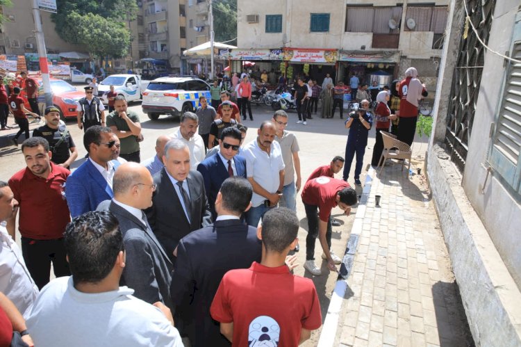 بالصور جولة علي ارض الواقع لتفقد تطوير وتجميل سوق ناصر القديم بسوهاج