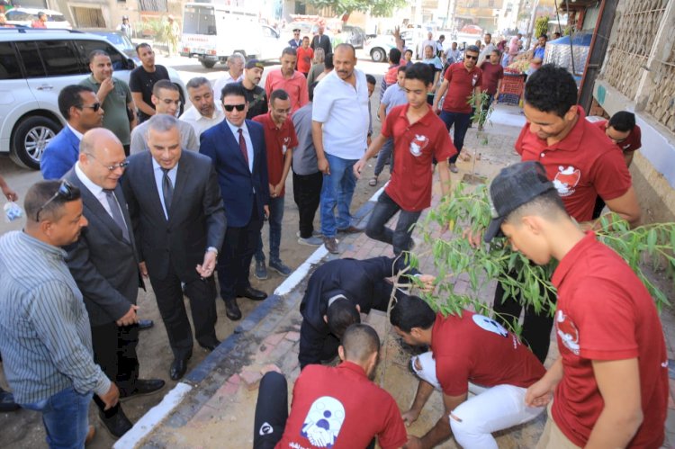 بالصور جولة علي ارض الواقع لتفقد تطوير وتجميل سوق ناصر القديم بسوهاج