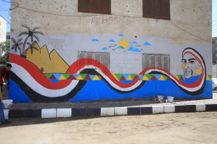 بالصور جولة علي ارض الواقع لتفقد تطوير وتجميل سوق ناصر القديم بسوهاج