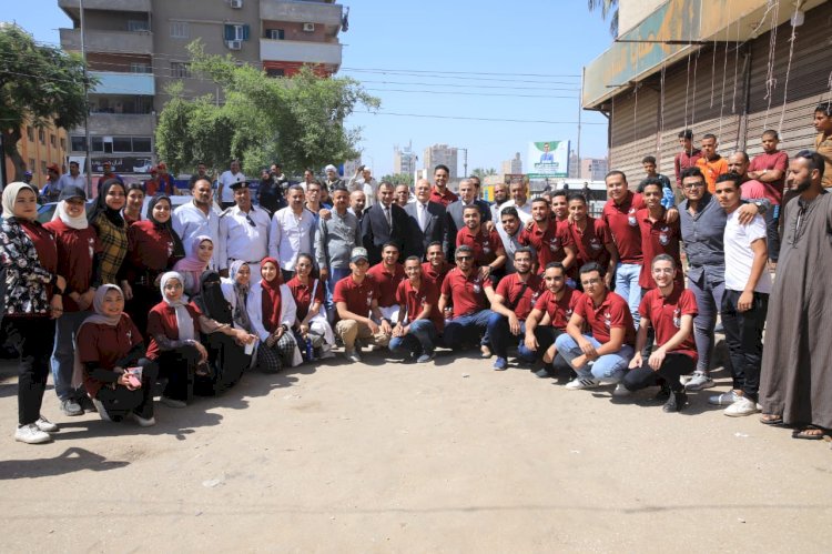 بالصور جولة علي ارض الواقع لتفقد تطوير وتجميل سوق ناصر القديم بسوهاج