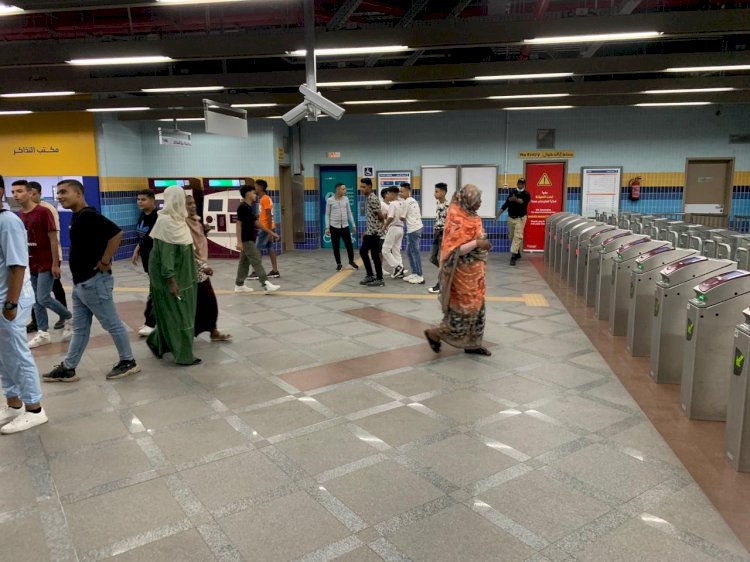 الهيئة القومية للانفاق : انتظام حركة تشغيل القطارات في خطوط المترو الثلاثة