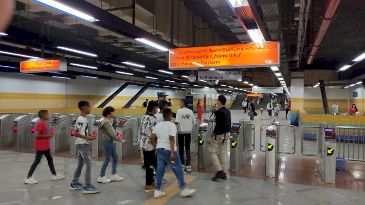 الهيئة القومية للانفاق : انتظام حركة تشغيل القطارات في خطوط المترو الثلاثة