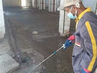 تكثيف حملات النظافة بالمجازر الحكومية في المنيا