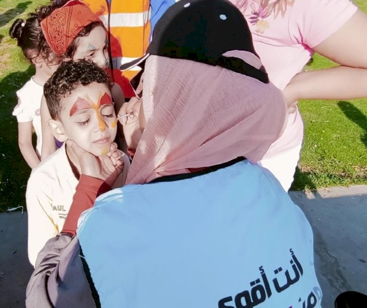 بالصور " عيدك أحلى بدون دخان " مبادرة لصندوق مكافحة وعلاج  الإدمان