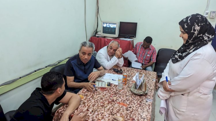 جولة تفقدية موسعة لمنظومة القطاع الطبي بمركز نجع حمادي