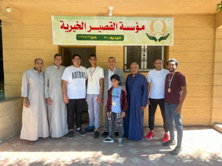 خلال تواجده بقريته بناابوصير: القصير يشارك في تكريم أبناء قريته الفائزين بالبطولة العربية في الكيك بوكسينج بالاردن