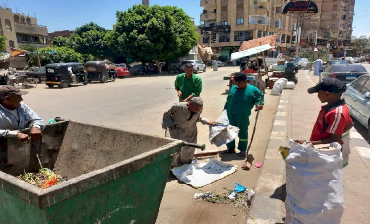حملات نظافة وتجميل  لعروس الصعيد خلال أيام العيد