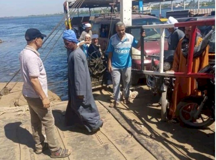 حملات التفتيش على المراكب النيلية و المعديات بمراكز المنيا مستمرة خلال إجازة العيد