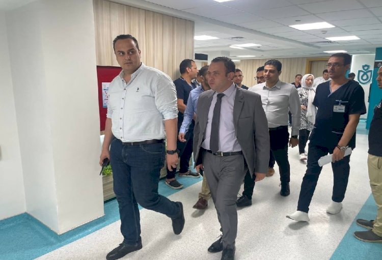 في زيارة ميدانية.. رئيس هيئة الرعاية الصحية يتفقد مستشفى شرم الشيخ الدولي بجنوب سيناء