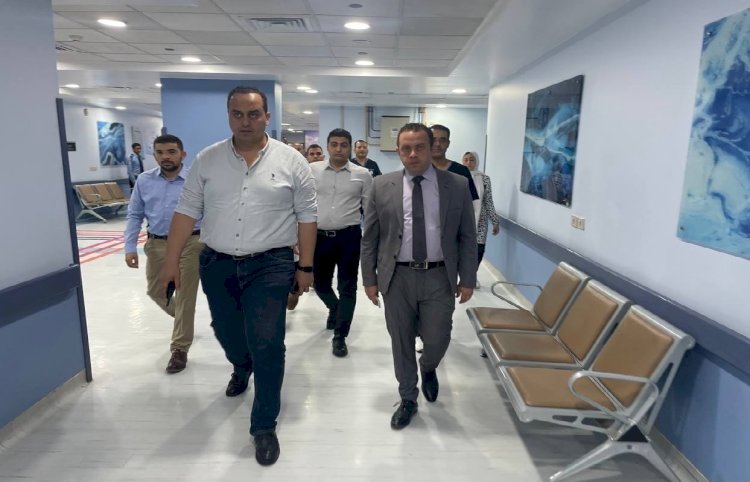 في زيارة ميدانية.. رئيس هيئة الرعاية الصحية يتفقد مستشفى شرم الشيخ الدولي بجنوب سيناء