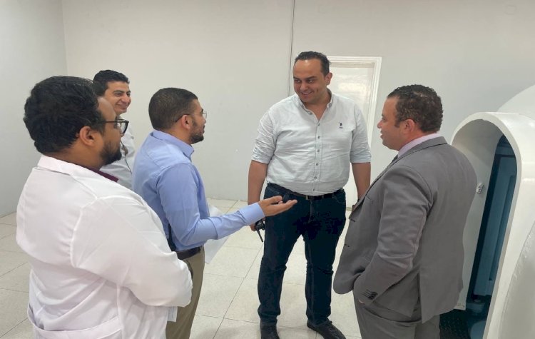 في زيارة ميدانية.. رئيس هيئة الرعاية الصحية يتفقد مستشفى شرم الشيخ الدولي بجنوب سيناء