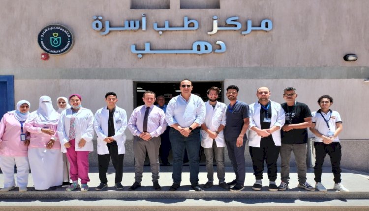 رئيس هيئة الرعاية الصحية يتفقد أعمال الإنشاءات والتجهيزات بمستشفى دهب الجديدة