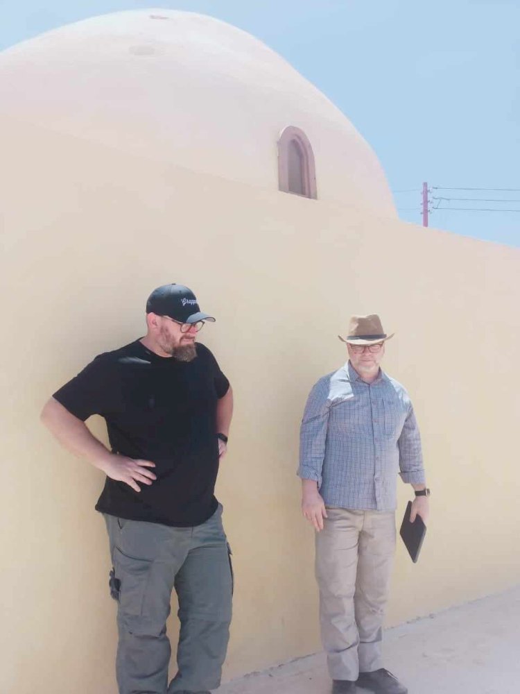 وفد استرالى يزور منطقة البهنسا الأثرية للتعرف على معالمها وإنتاج فيلم وثائقى عنها