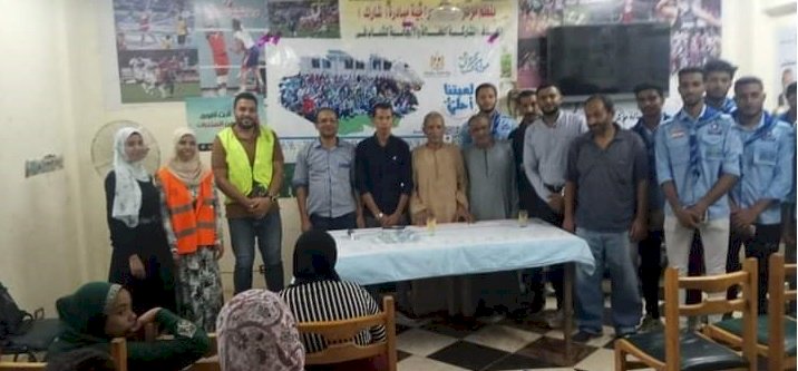 التدخين والمواد الإدمانية وتأثيرها على البيئة ندوة  بمركز شباب الحراجية بمدينة قوص