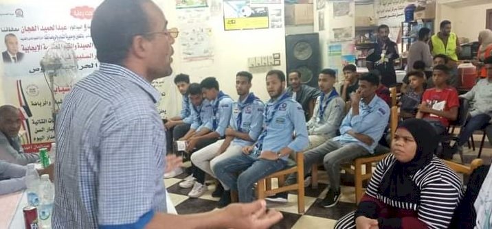 التدخين والمواد الإدمانية وتأثيرها على البيئة ندوة  بمركز شباب الحراجية بمدينة قوص