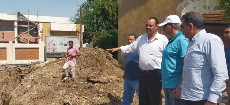 بدء  تنفيذ مشروعات الخطة الاستثمارية  لمركزي ببا و اهناسيا