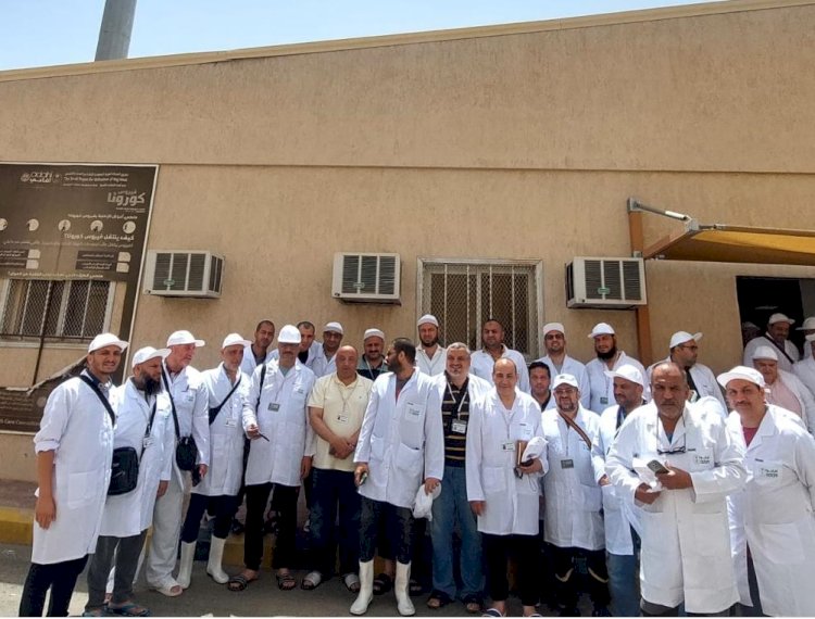 البنك الاسلامي للتنمية يكرم بعثة الأطباء للبيطريين المصرية للهدي والاضاحي