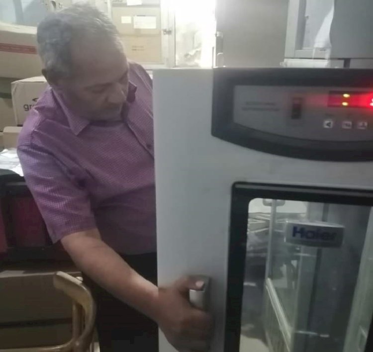 الدكتور أشرف الأحمر يقوم جولة تفقدية لمستشفيات نجع حمادى