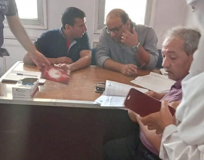 الدكتور أشرف الأحمر يقوم جولة تفقدية لمستشفيات نجع حمادى