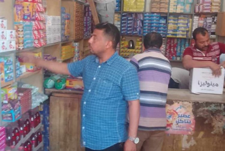 تحرير 46 مخالفة تموينية خلال حملات رقابية فى مركزين بالمنيا