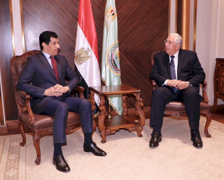 "القصير" والسفير القطري ناقشا فرص الاستثمار الزراعي