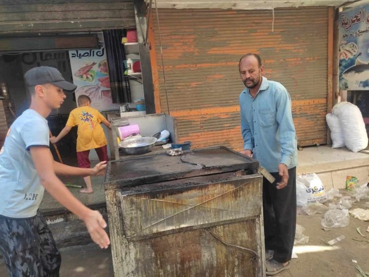 تحرير ٨٠ محضر إشغال فى ٣ مراكز بالمنيا