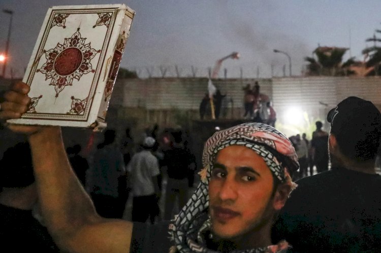 امريكا تدين محاولة حرق سفارة السويد ولاتدين حرق نسخة من المصحف الشريف
