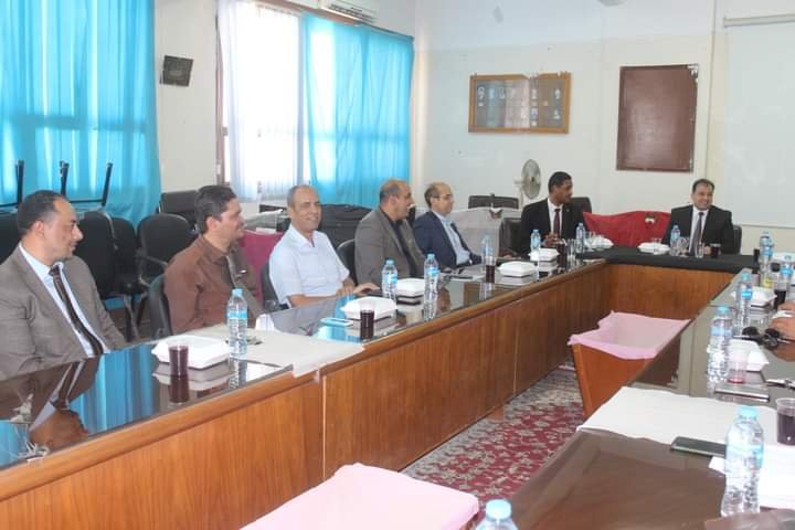 اجتماع مجلس شئون الدراسات العليا والبحوث بجامعة جنوب الوادي