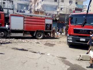 اخماد حريق في عصارة بدون خسائر بالمنيا