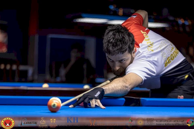 وسام وحيد نجم نادي سموحة يتوج ببطولة الجمهورية لألعاب البلياردو