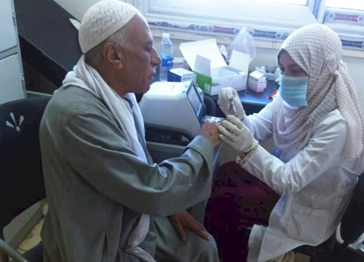 فحص ٨٣ الف سوهاجي ضمن مبادرة ١٠٠ يوم صحة