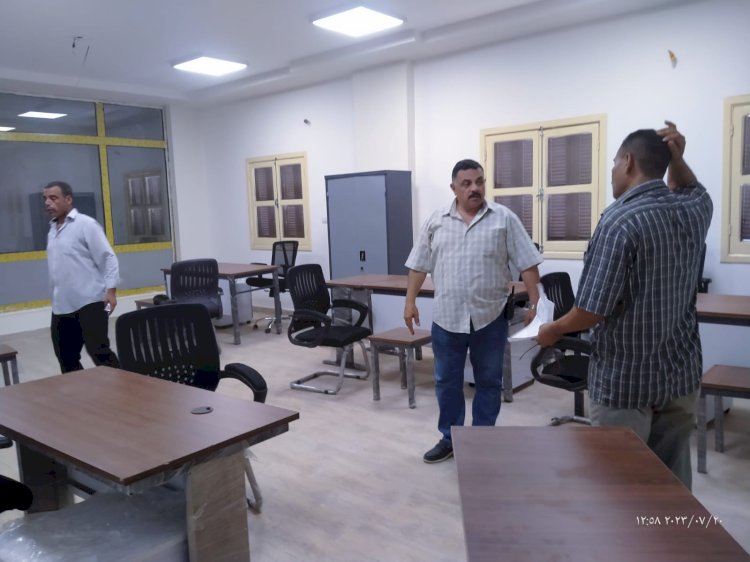 تمهيدًا لتشغيلها.. تجهيز المجمعات الخدمية بقرى ديرمواس ضمن مبادرة "حياة كريمة"