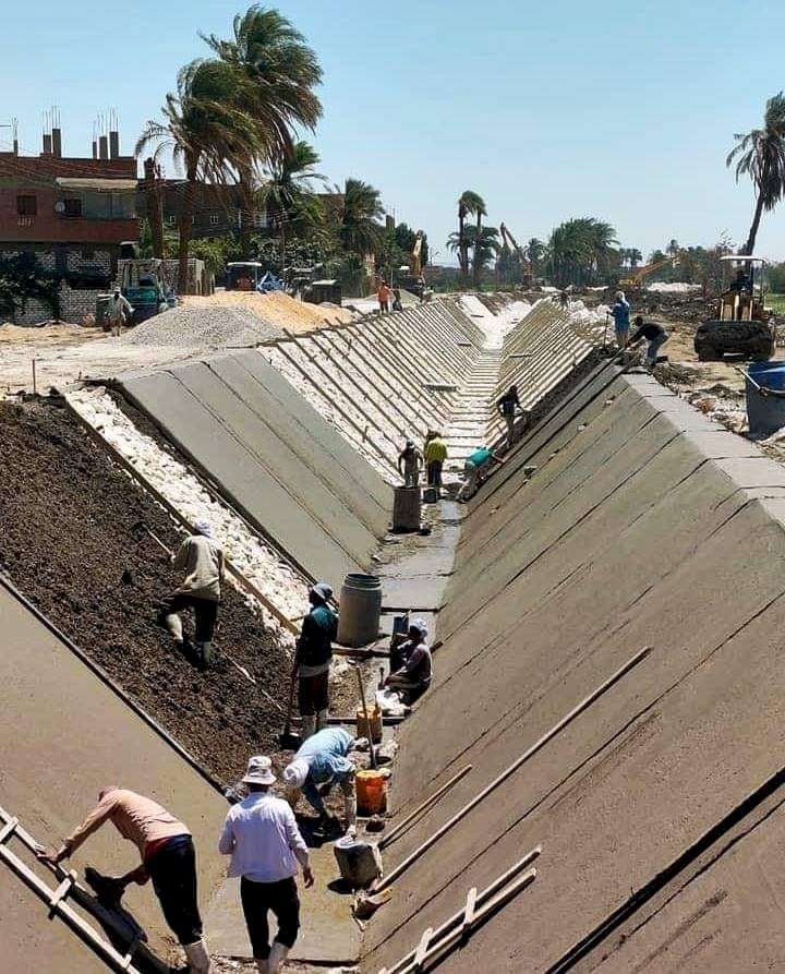 الفقي : تبطين ١٢٢ ترعة من المستهدف بسوهاج