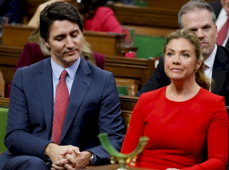 رئيس وزراء كندا ينفصل عن زوجته بعد 18 سنه حب